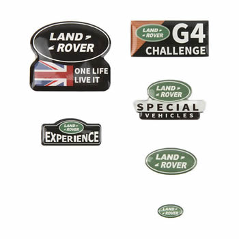  1/10仿真攀爬车专用标志贴纸-Land Rover  6件套
